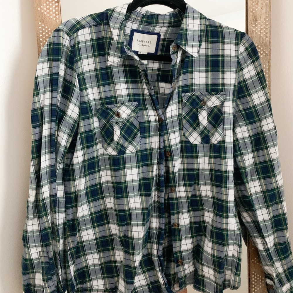 Green flannel